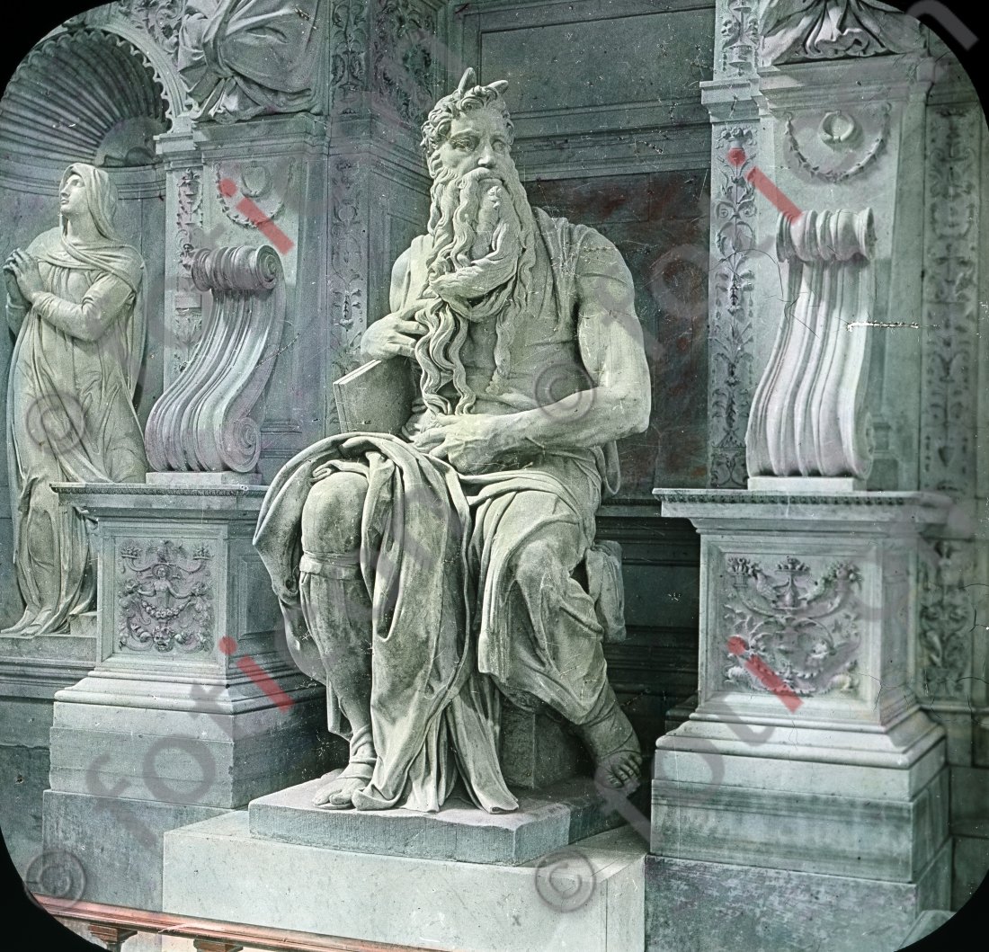 Moses  | Moses - Foto foticon-simon-147-016.jpg | foticon.de - Bilddatenbank für Motive aus Geschichte und Kultur